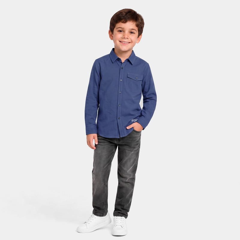 CAMISA POPELINA NIÑO DERAM KIDS - 2