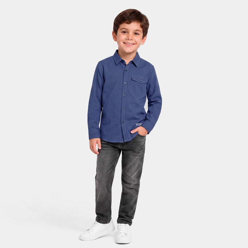 CAMISA POPELINA NIÑO DERAM KIDS - 2