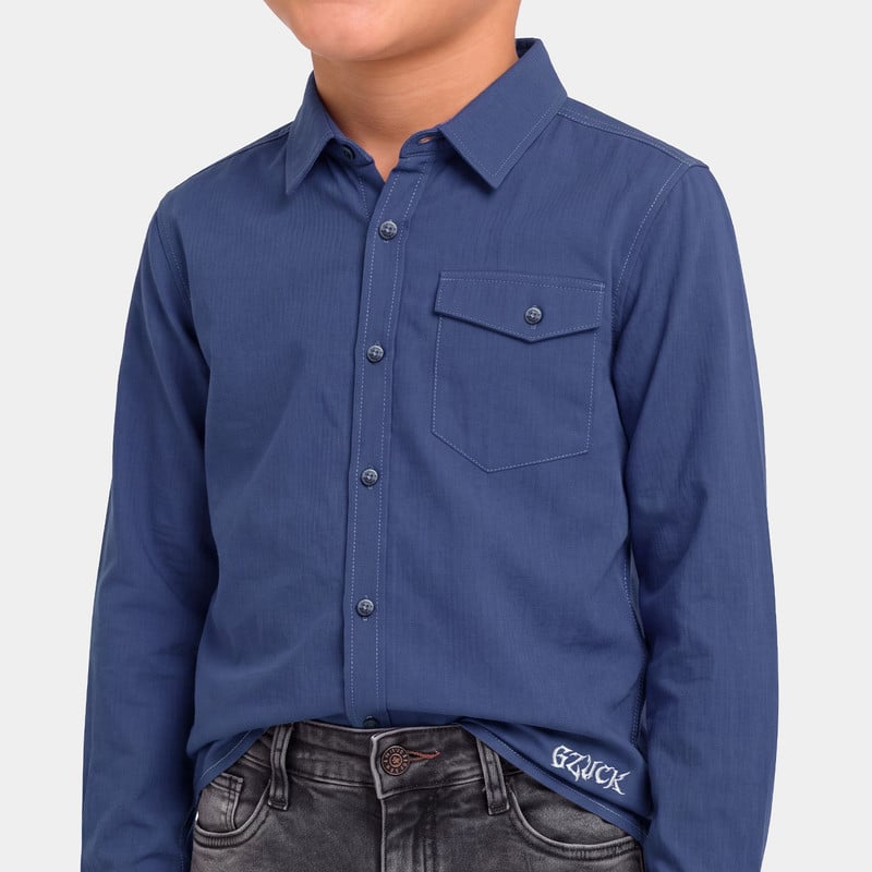 CAMISA POPELINA NIÑO DERAM KIDS - 4