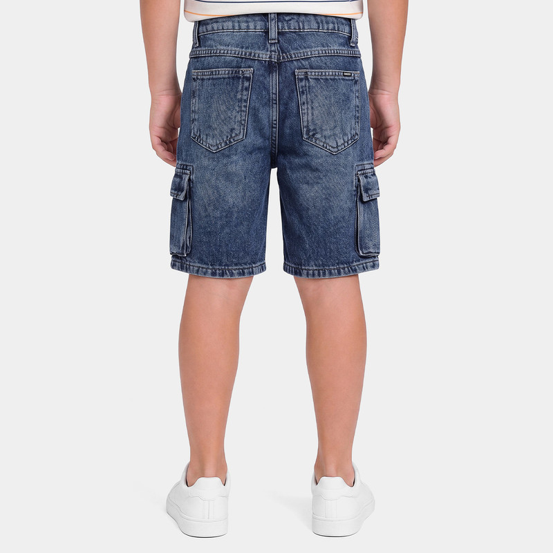 BERMUDA CARGO DENIM NIÑO WOLX KIDS - 3