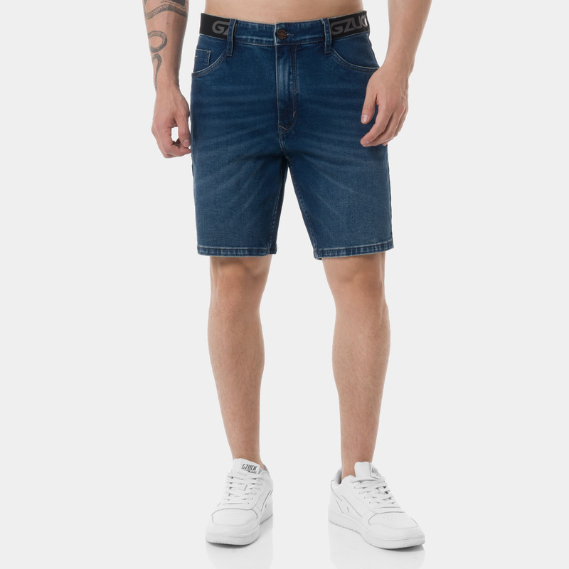 SHORTS DENIM STRETCH HOMBRE YZAK - 1