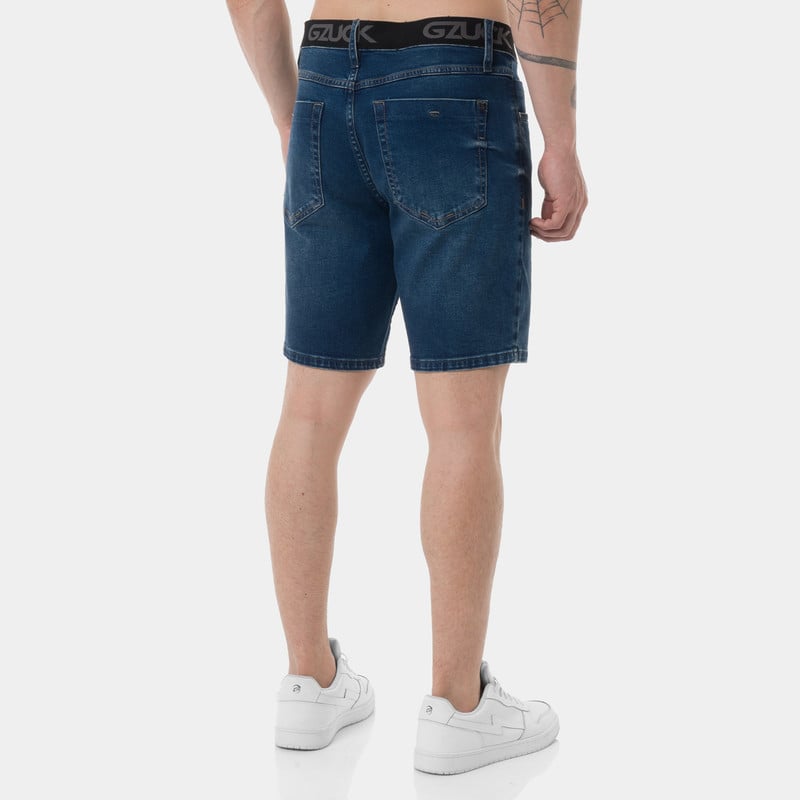 SHORTS DENIM STRETCH HOMBRE YZAK - 2
