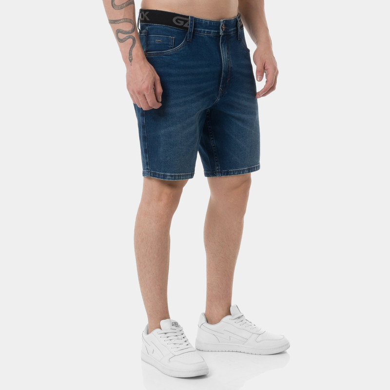 SHORTS DENIM STRETCH HOMBRE YZAK - 3