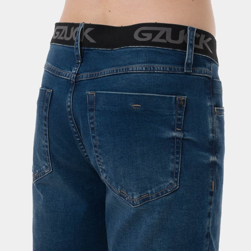 SHORTS DENIM STRETCH HOMBRE YZAK - 5