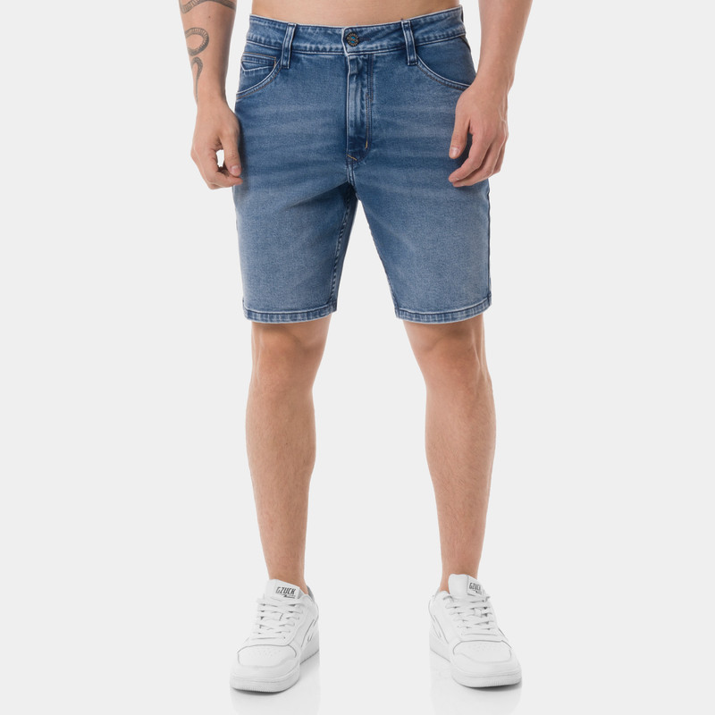 SHORTS DENIM STRETCH HOMBRE KOLLER - 1