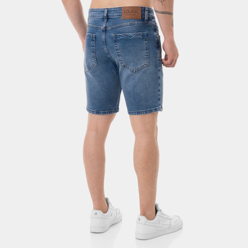 SHORTS DENIM STRETCH HOMBRE KOLLER - 2