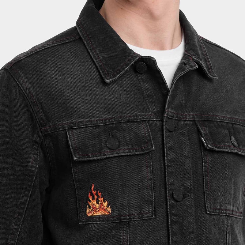 CASACA DENIM HOMBRE ELGOX - 4