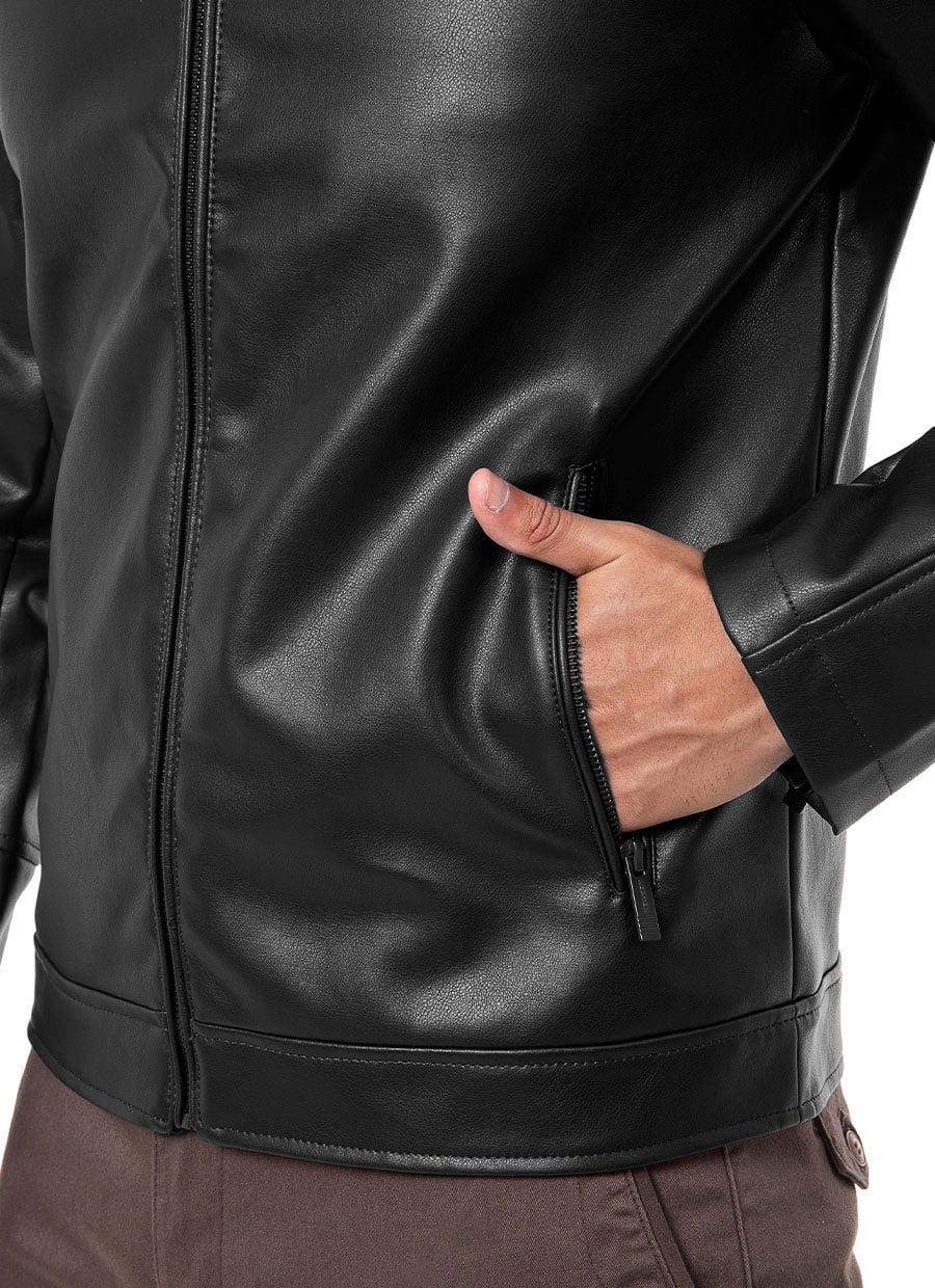 CASACA CUERINA BRAMSON HOMBRE