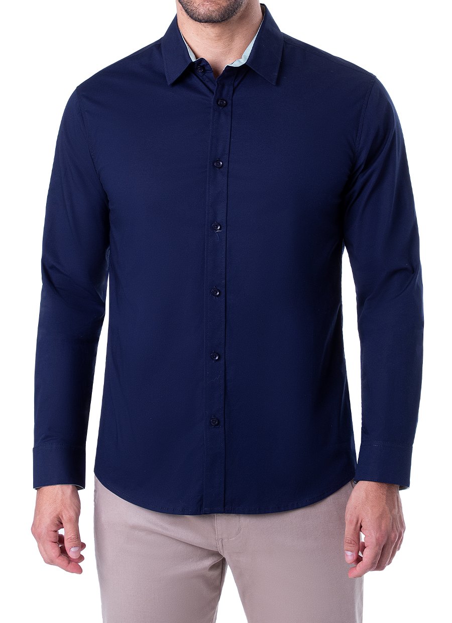 CAMISA CLASICO POPELINA STRETCH CABALLERO PAULINO ML 3 - 1