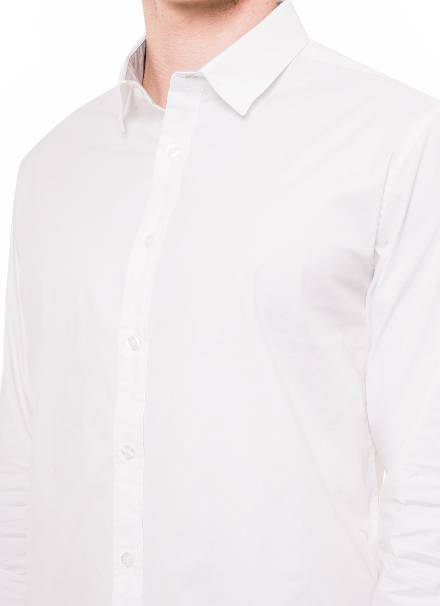 CAMISA CLASICO POPELINA STRETCH CABALLERO PAULINO ML 3 - 4