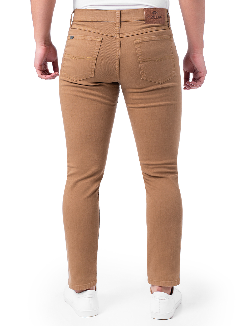 PANTALÓN SLIM HOMBRE NORTON 1069 DRILL STRETCH - 3