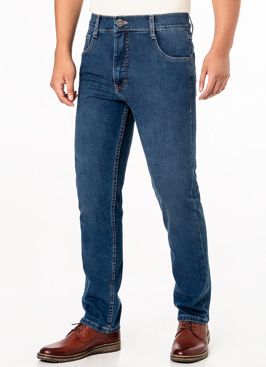 PANTALÓN RECTO HOMBRE NORTON BENRRU STRETCH DENIM - 2