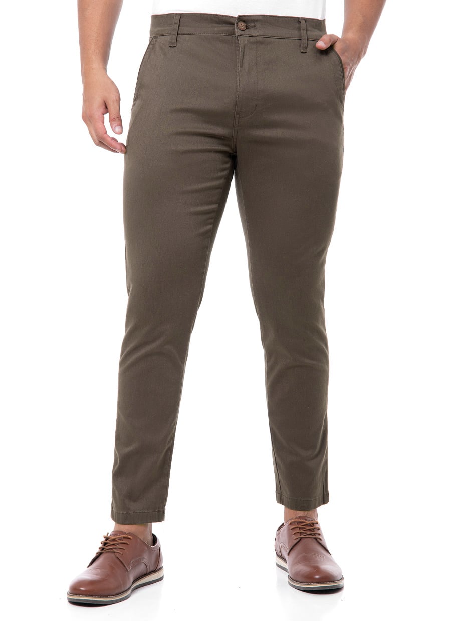 PANTALÓN HOMBRE NORTON JAKOV CLASICO DRILL STRETCH - 1