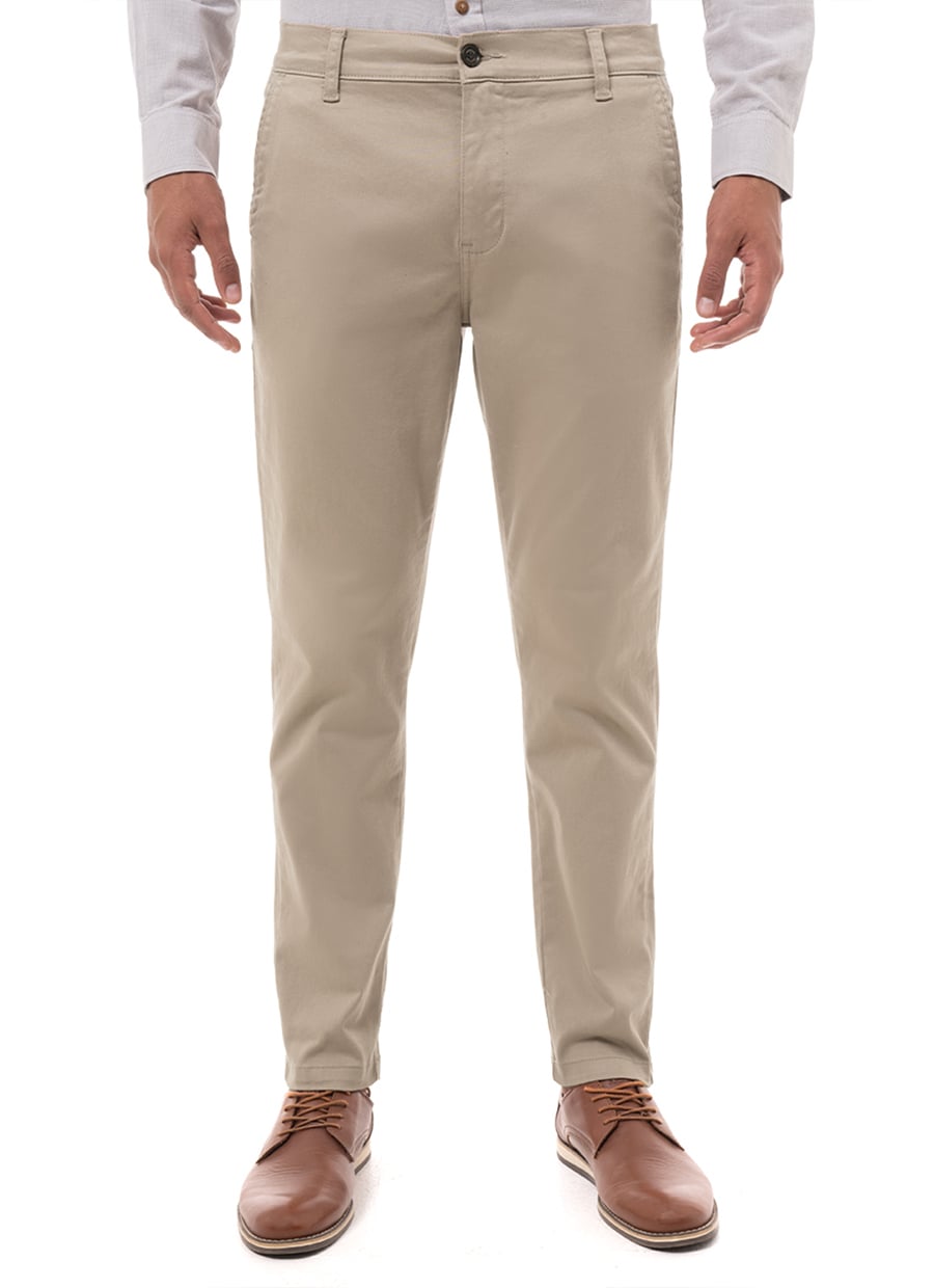 PANTALÓN HOMBRE NORTON JAKOV CLASICO DRILL STRETCH - 2