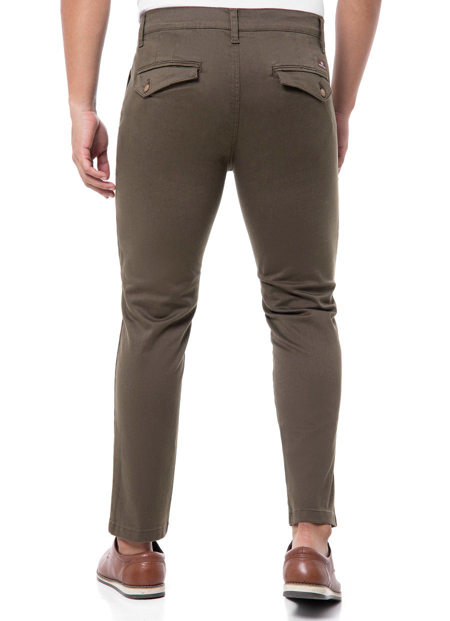 PANTALÓN HOMBRE NORTON JAKOV CLASICO DRILL STRETCH - 3