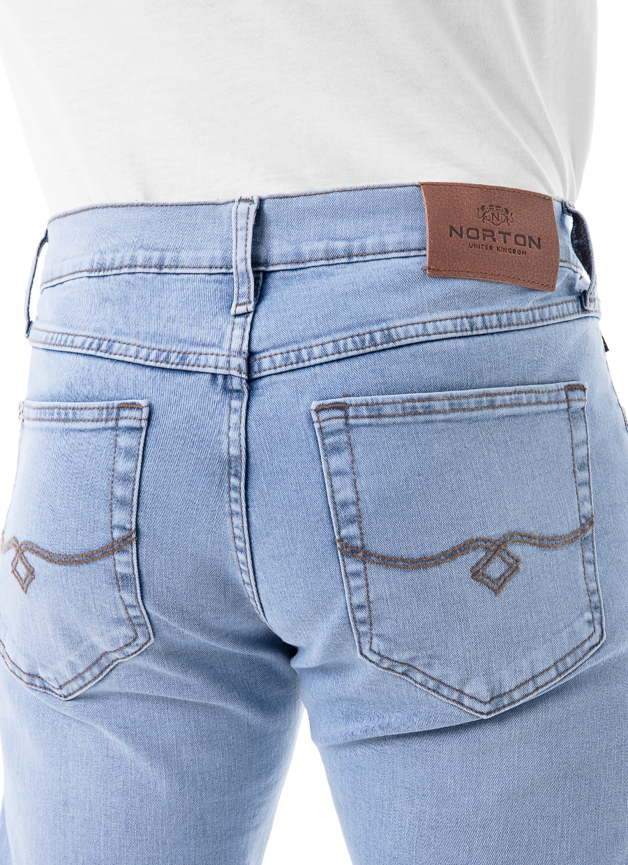 PANTALÓN SLIM HOMBRE NORTON MERDWIN STRETCH DENIM - 4
