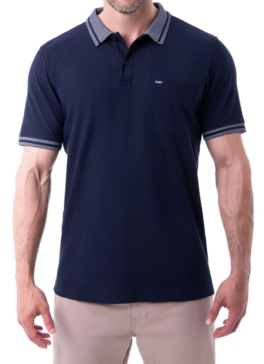 POLOS PIQUE HOMBRE HALVARO - 1