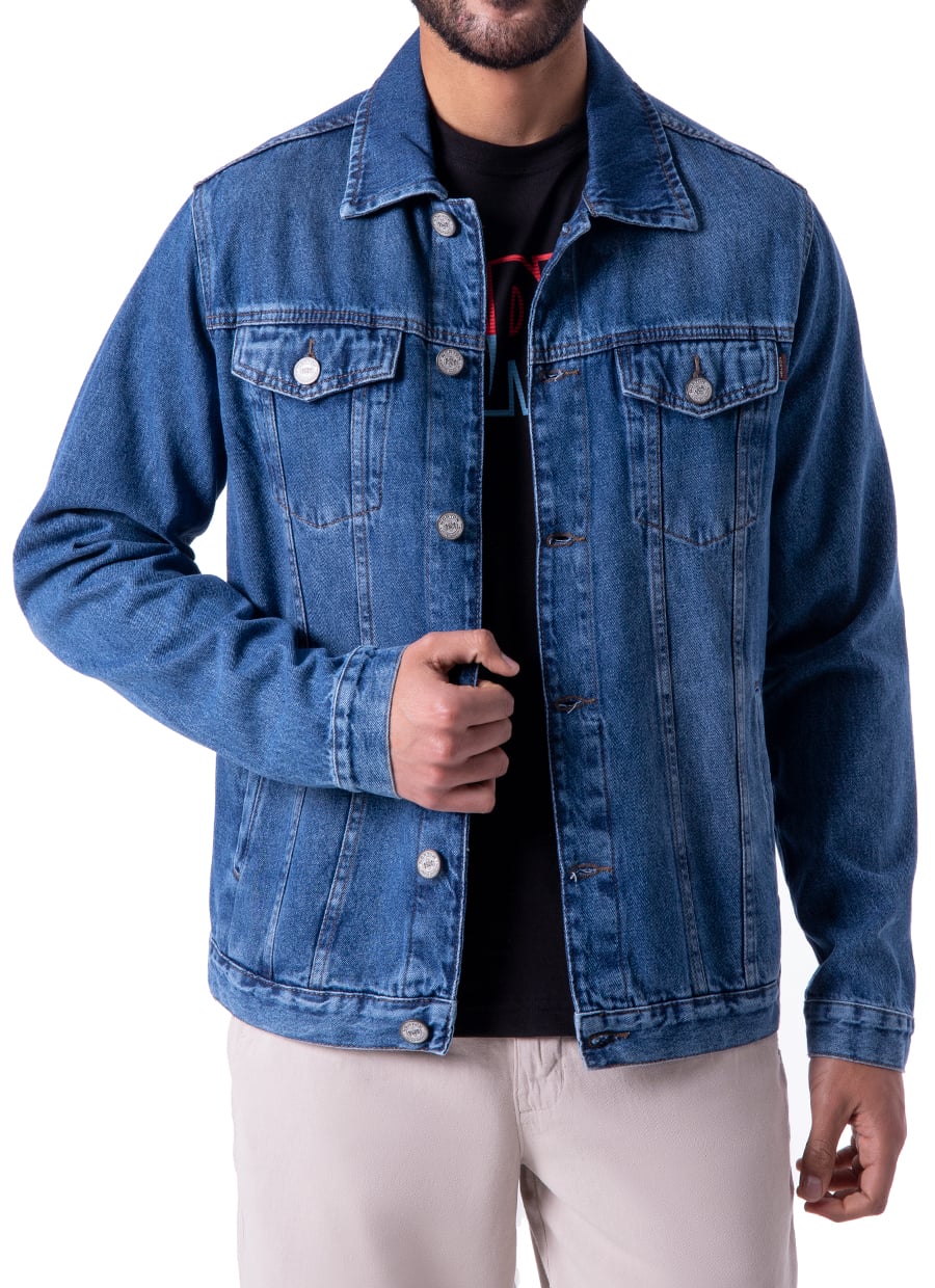 CASACA DENIM PARA HOMBRE KABULDE - 1