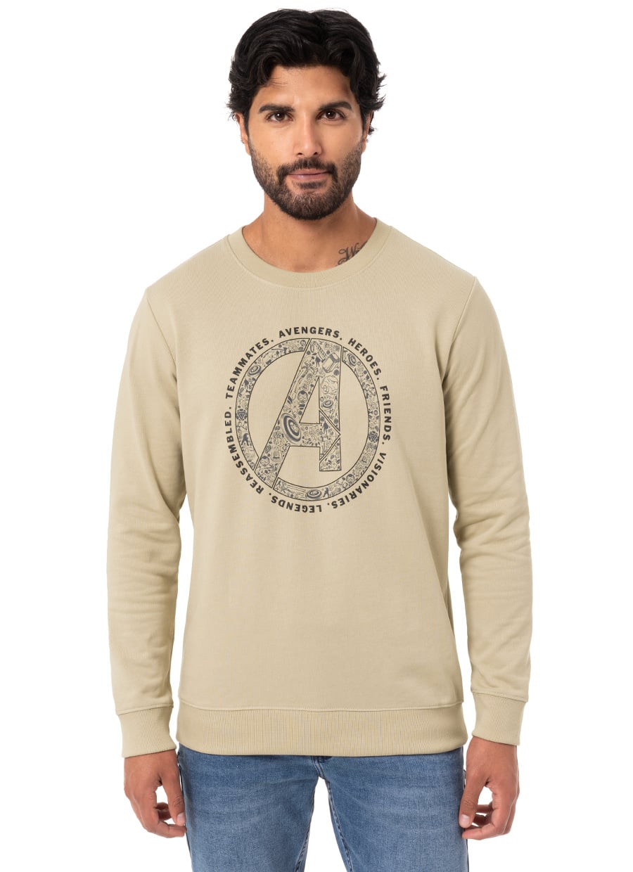 POLERA HOMBRE NORTON JUNHO-MARVEL FRENCH TERRY - 1