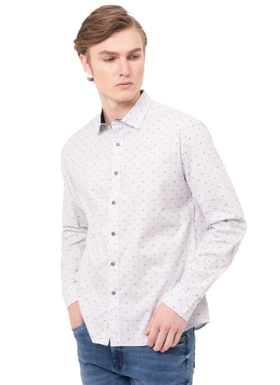CAMISA CLASICO POPELINA STRETCH CABALLERO LUISER - 2