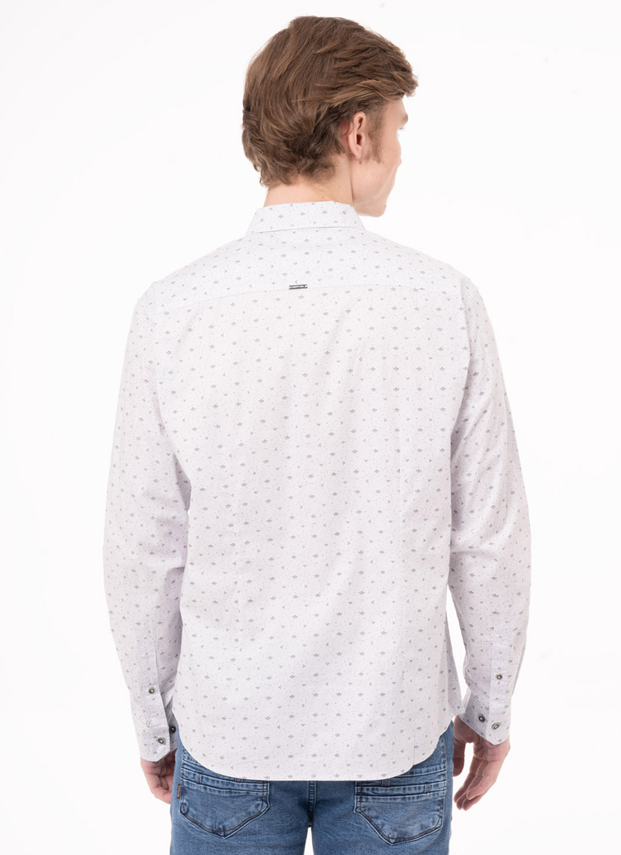 CAMISA CLASICO POPELINA STRETCH CABALLERO LUISER - 3