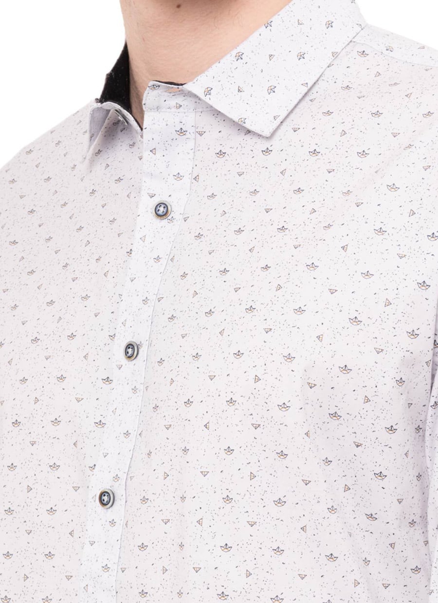 CAMISA CLASICO POPELINA STRETCH CABALLERO LUISER - 4