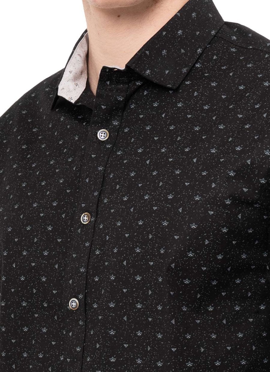 CAMISA CLASICO POPELINA STRETCH CABALLERO LUISER - 4
