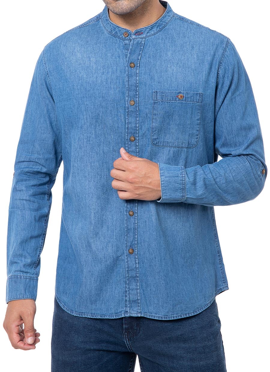 CAMISA DENIM HOMBRE NELSEM - 1