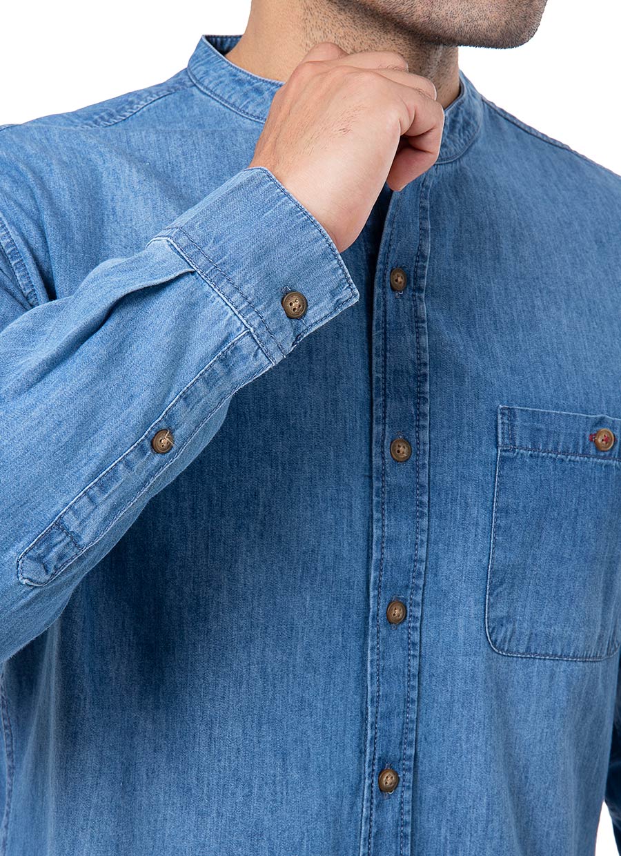 CAMISA DENIM HOMBRE NELSEM - 4
