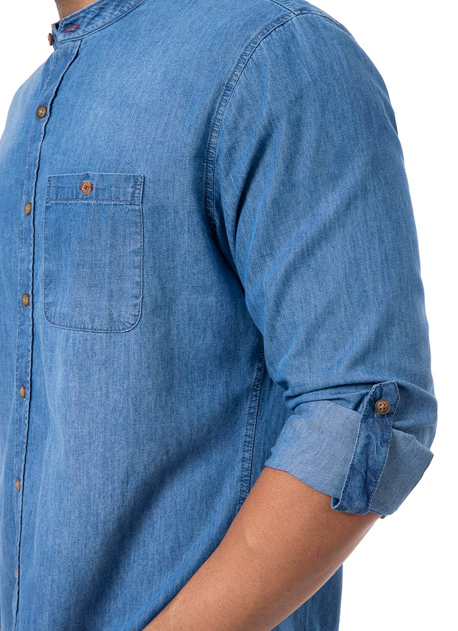 CAMISA DENIM HOMBRE NELSEM - 5