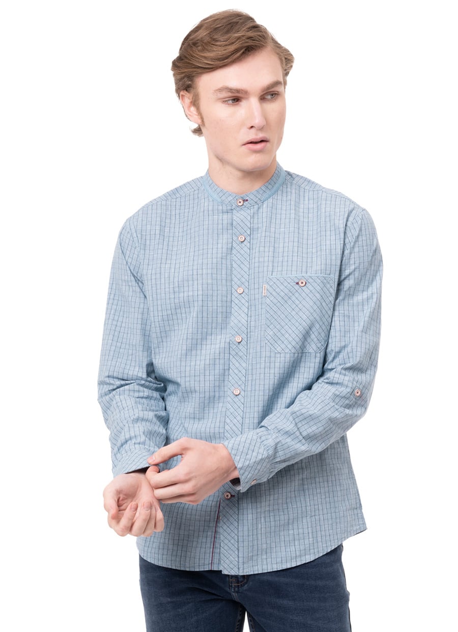 CAMISA CUADROS HOMBRE FACUZ - 1