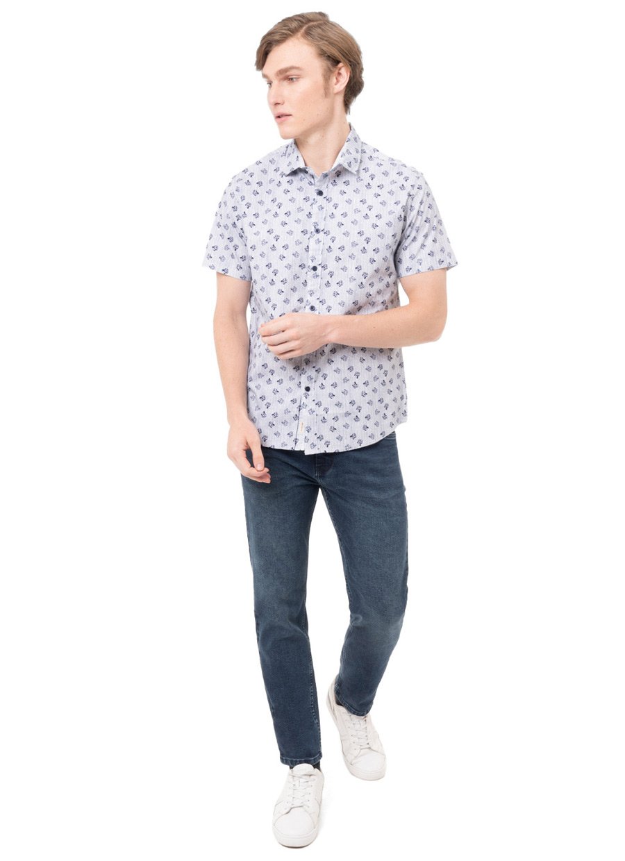 CAMISA MODA POPELINA CABALLERO BOGLIN - 5