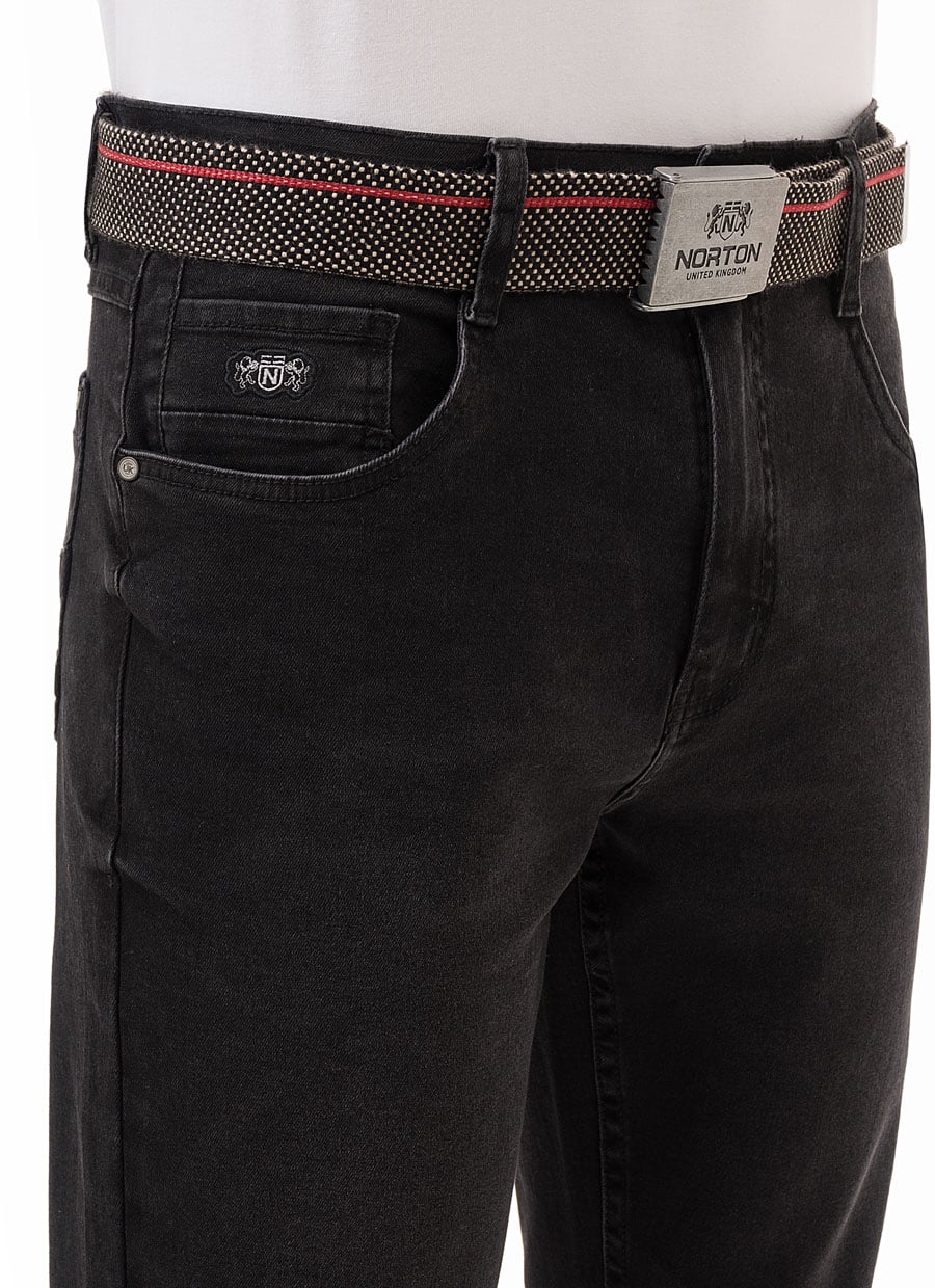 PANTALON DENIM STRETCH HOMBRE FAKUNDO - 5