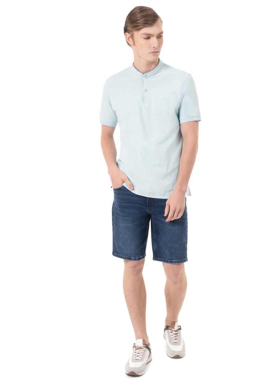 BERMUDA DENIM STRETCH HOMBRE MATTHIEU - 1