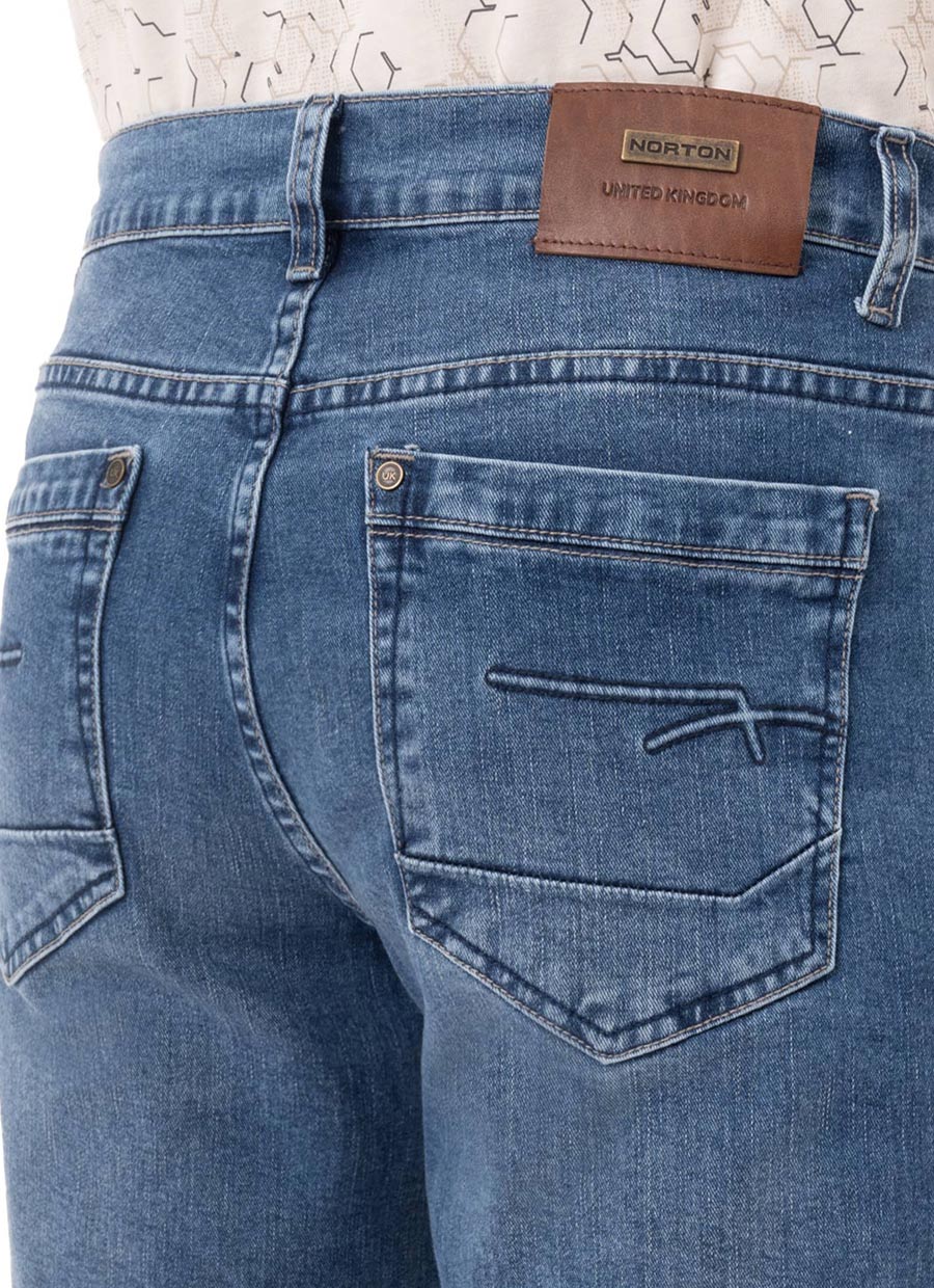BERMUDA DENIM STRETCH HOMBRE MATTHIEU - 6
