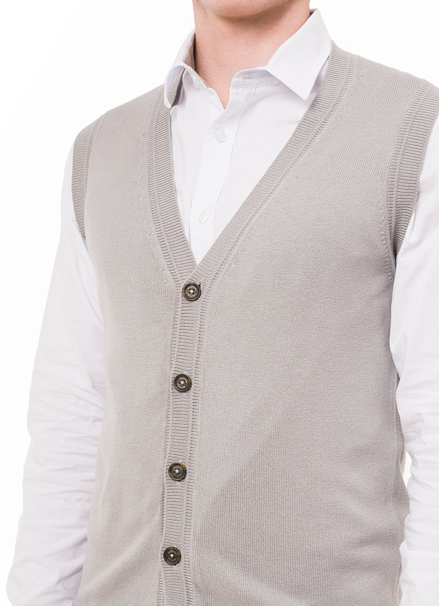 CHALECO HILOS HOMBRE PADMAX - 4