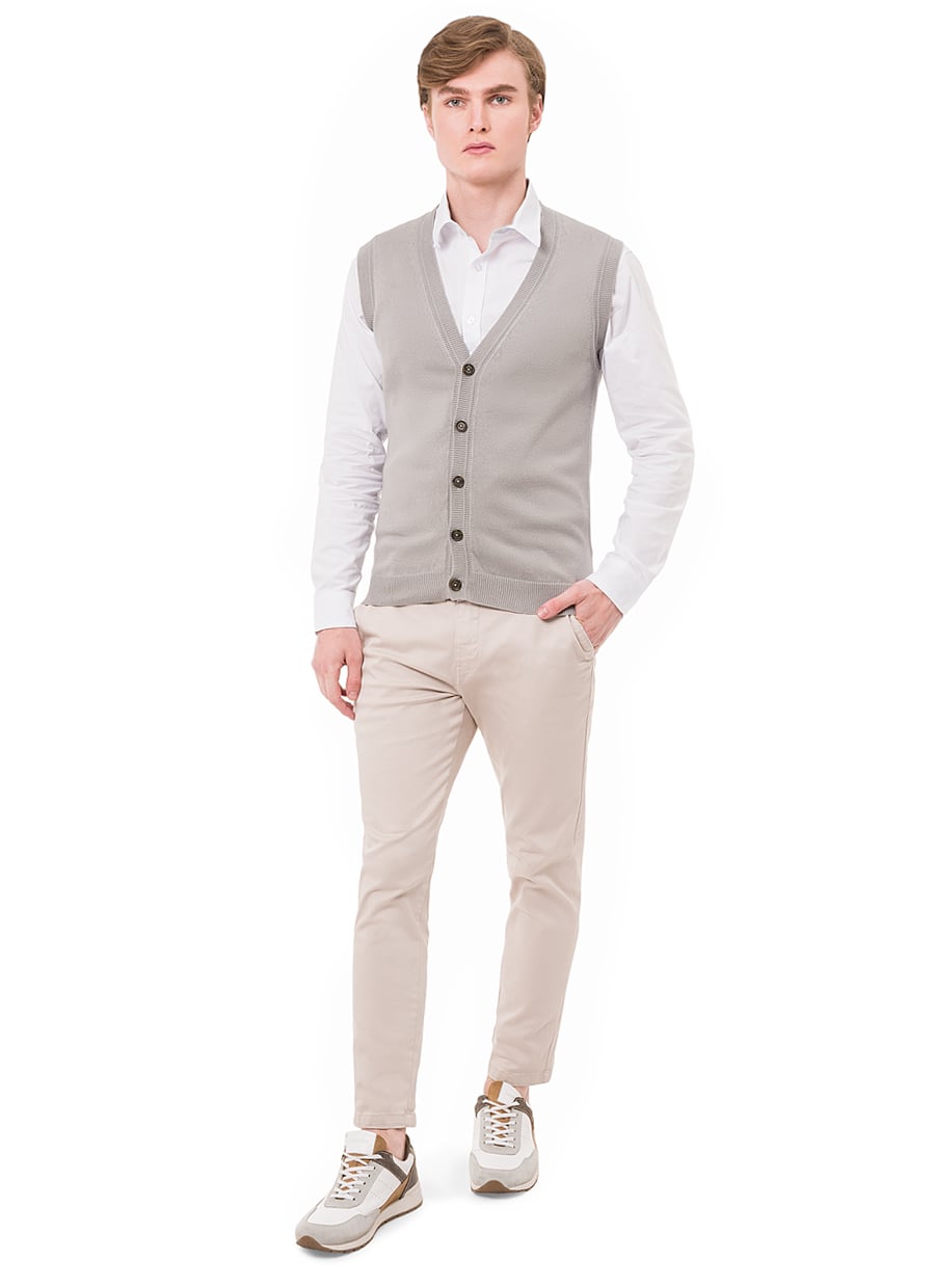 CHALECO HILOS HOMBRE PADMAX - 5