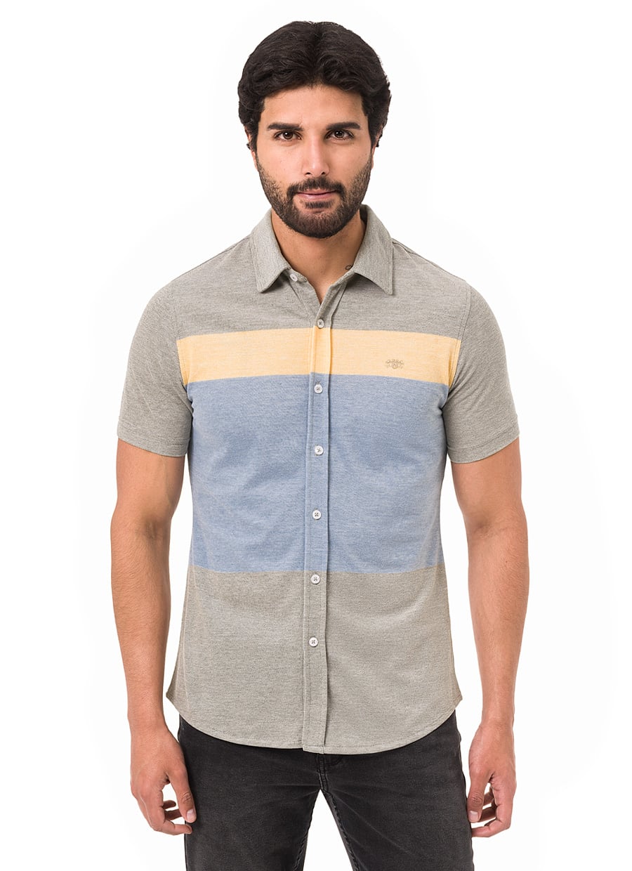 CAMISA PIQUE HOMBRE MAROK - 1