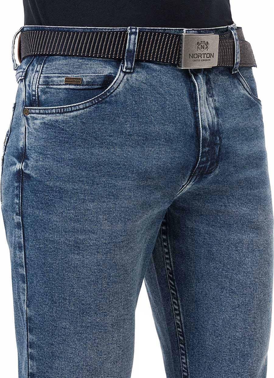PANTALON HOMBRE NORTON MULTICOLOR KONTIFEL DENIM STRETCH - 5