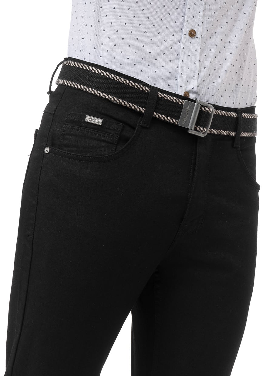 PANTALON DENIM STRETCH HOMBRE HURIEM - 3