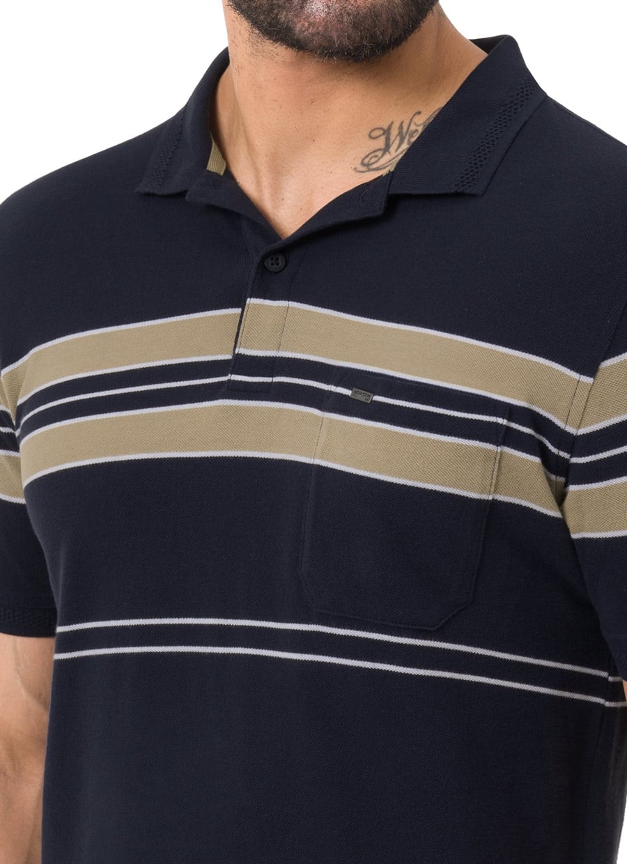 POLO HOMBRE NORTON MULTICOLOR BOX PIQUE TRENDEP - 4