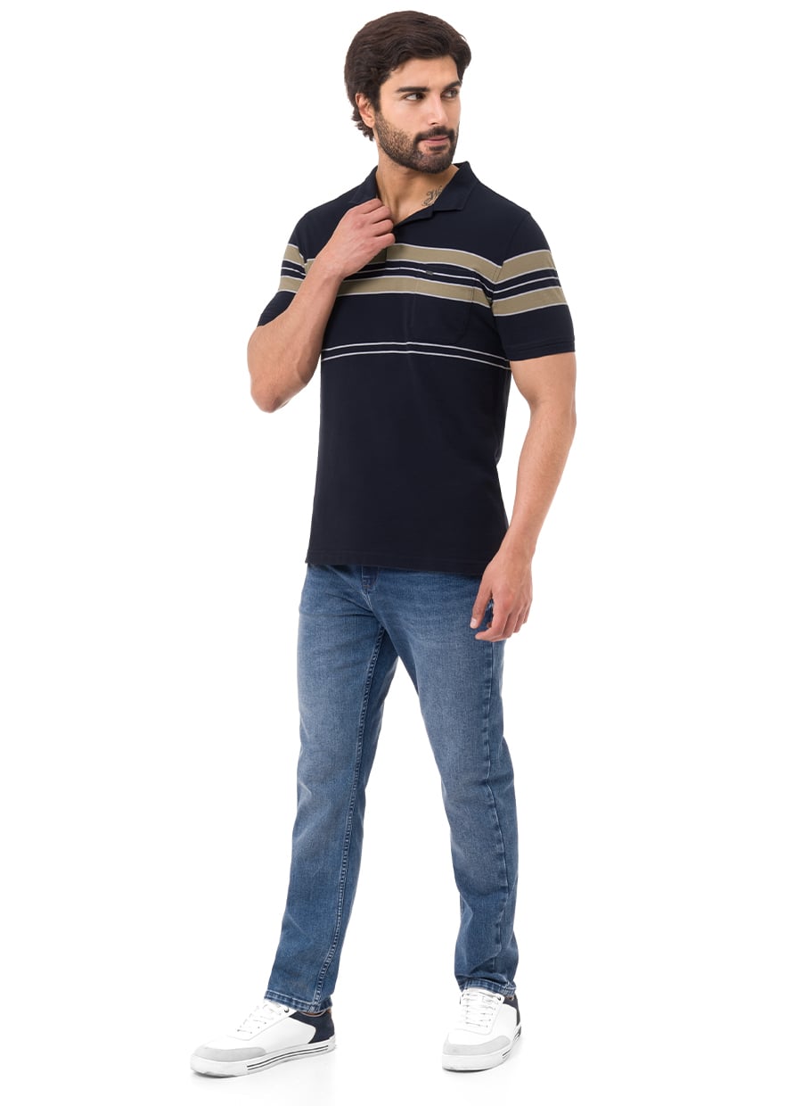 POLO HOMBRE NORTON MULTICOLOR BOX PIQUE TRENDEP - 5