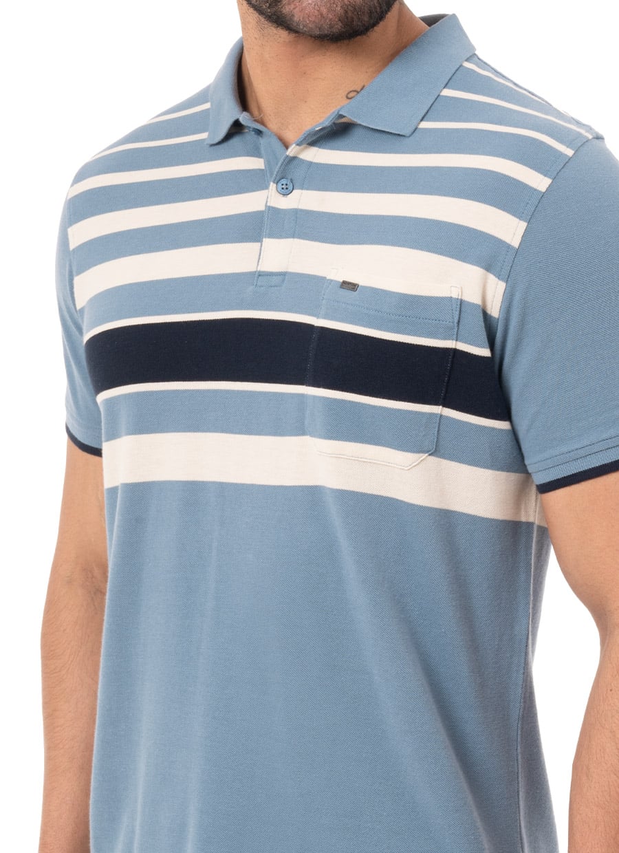 POLO PIQUE HOMBRE NORTON MULTICOLOR VETAZ BOX - 4