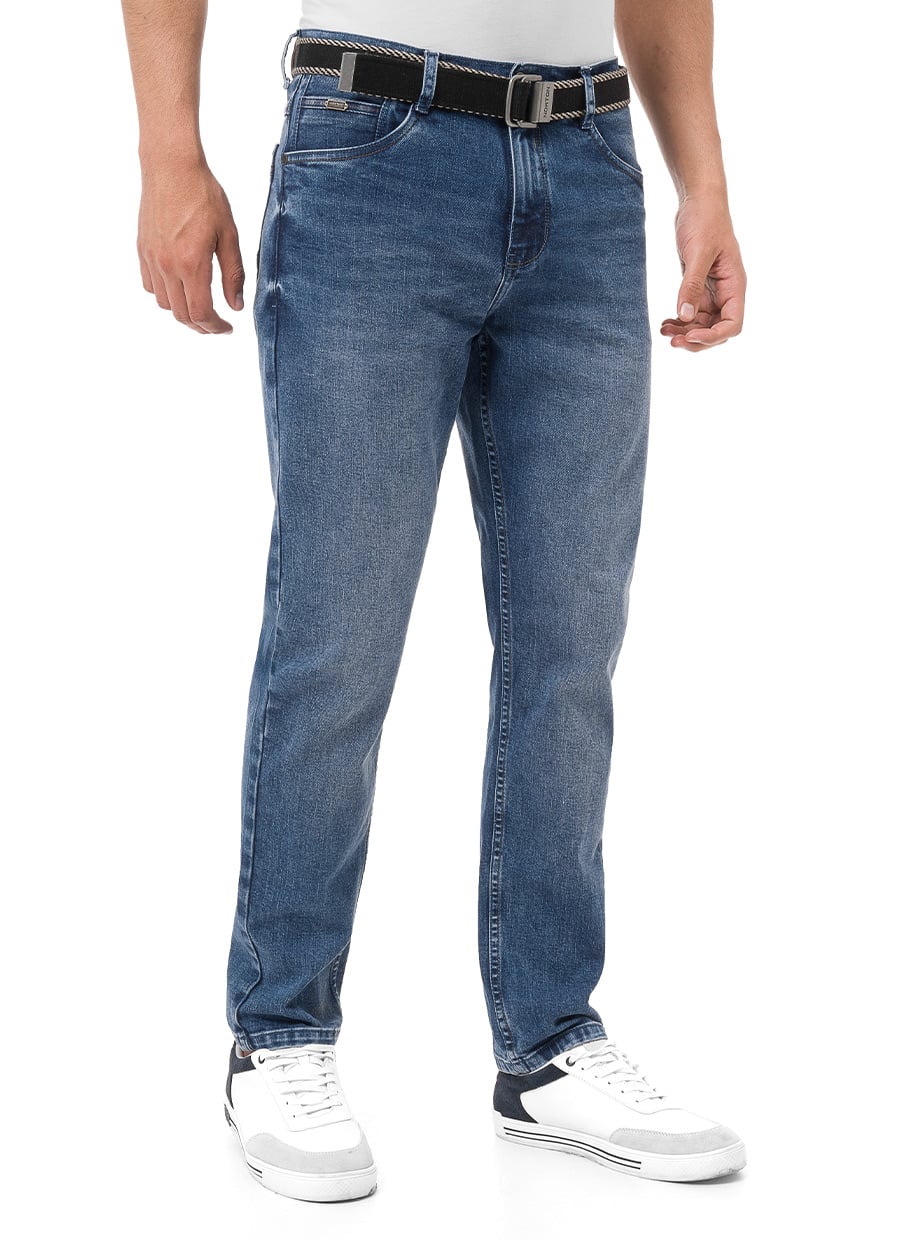 PANTALON DENIM STRETCH HOMBRE PAZTEUR - 3