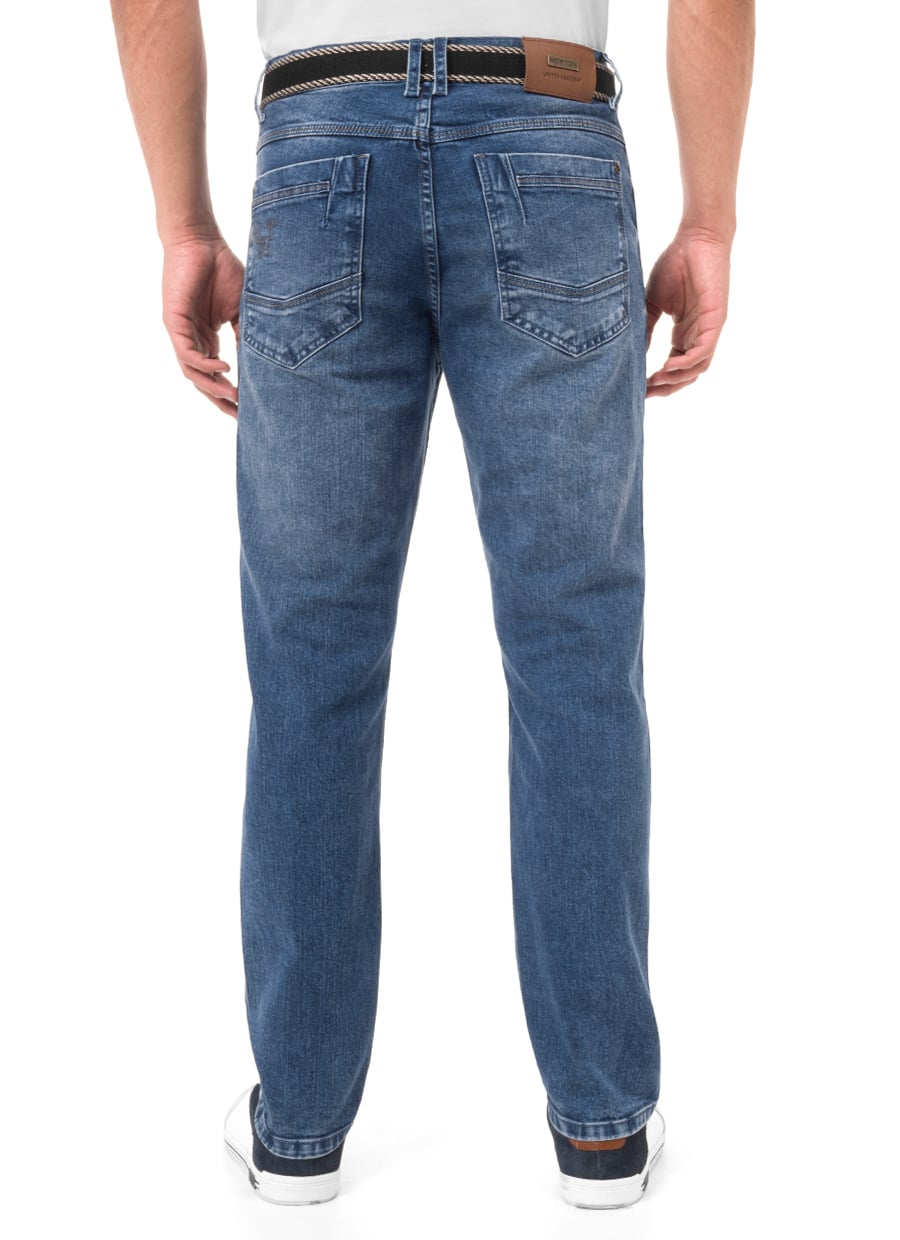 PANTALON DENIM STRETCH HOMBRE PAZTEUR - 4