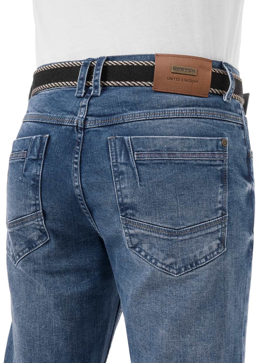 PANTALON DENIM STRETCH HOMBRE PAZTEUR - 6