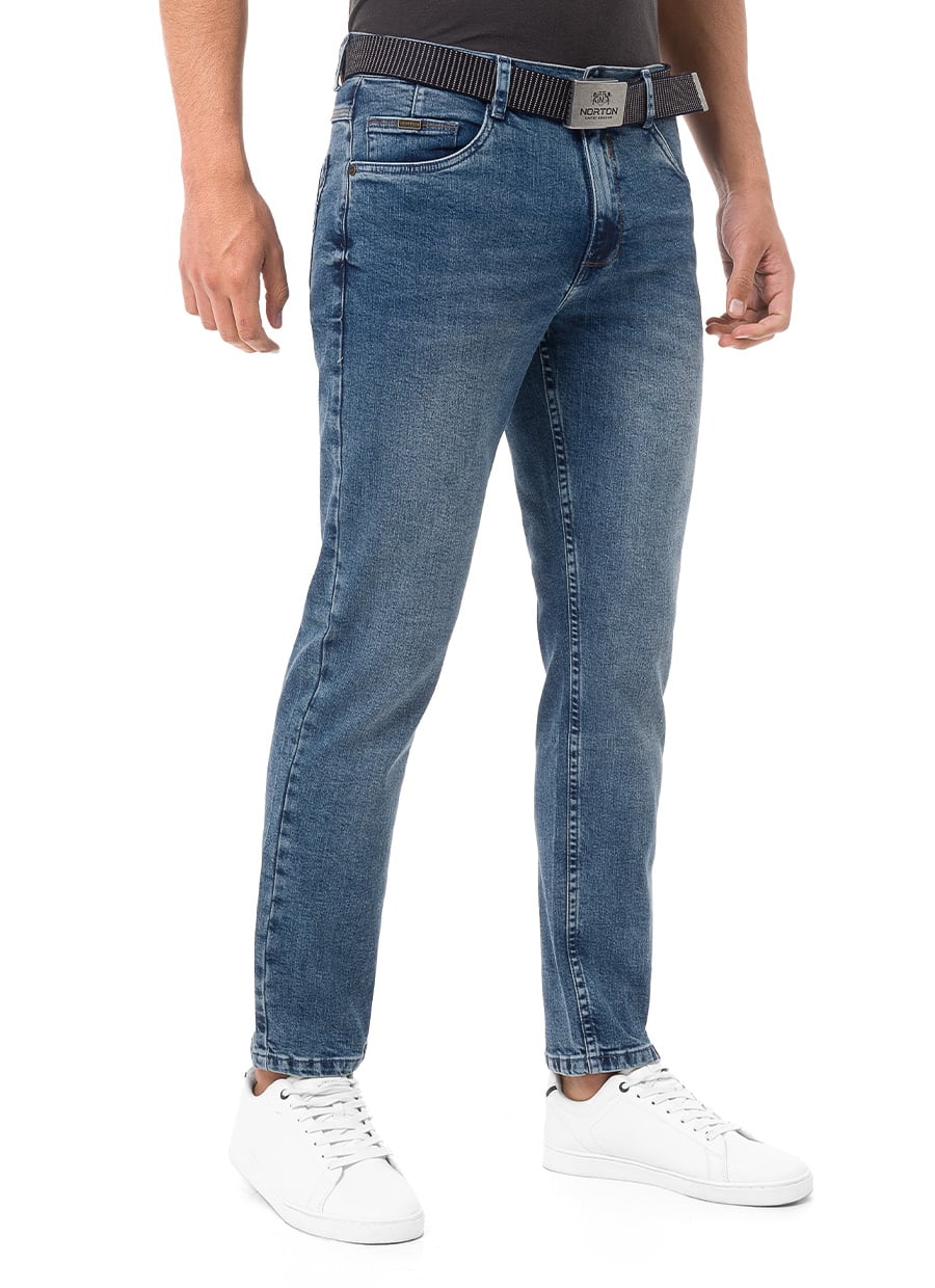 PANTALON DENIM STRETCH HOMBRE FONZET - 2