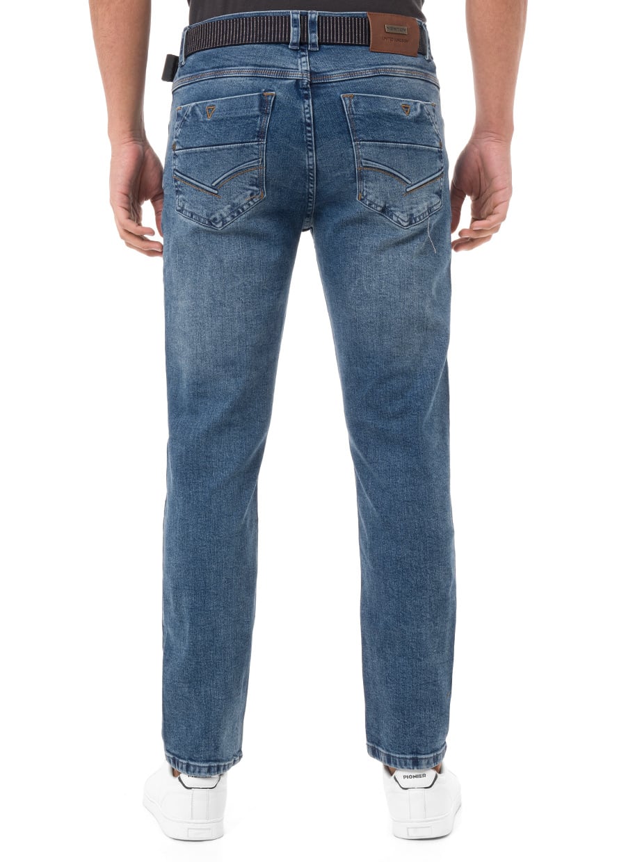 PANTALON DENIM STRETCH HOMBRE FONZET - 3