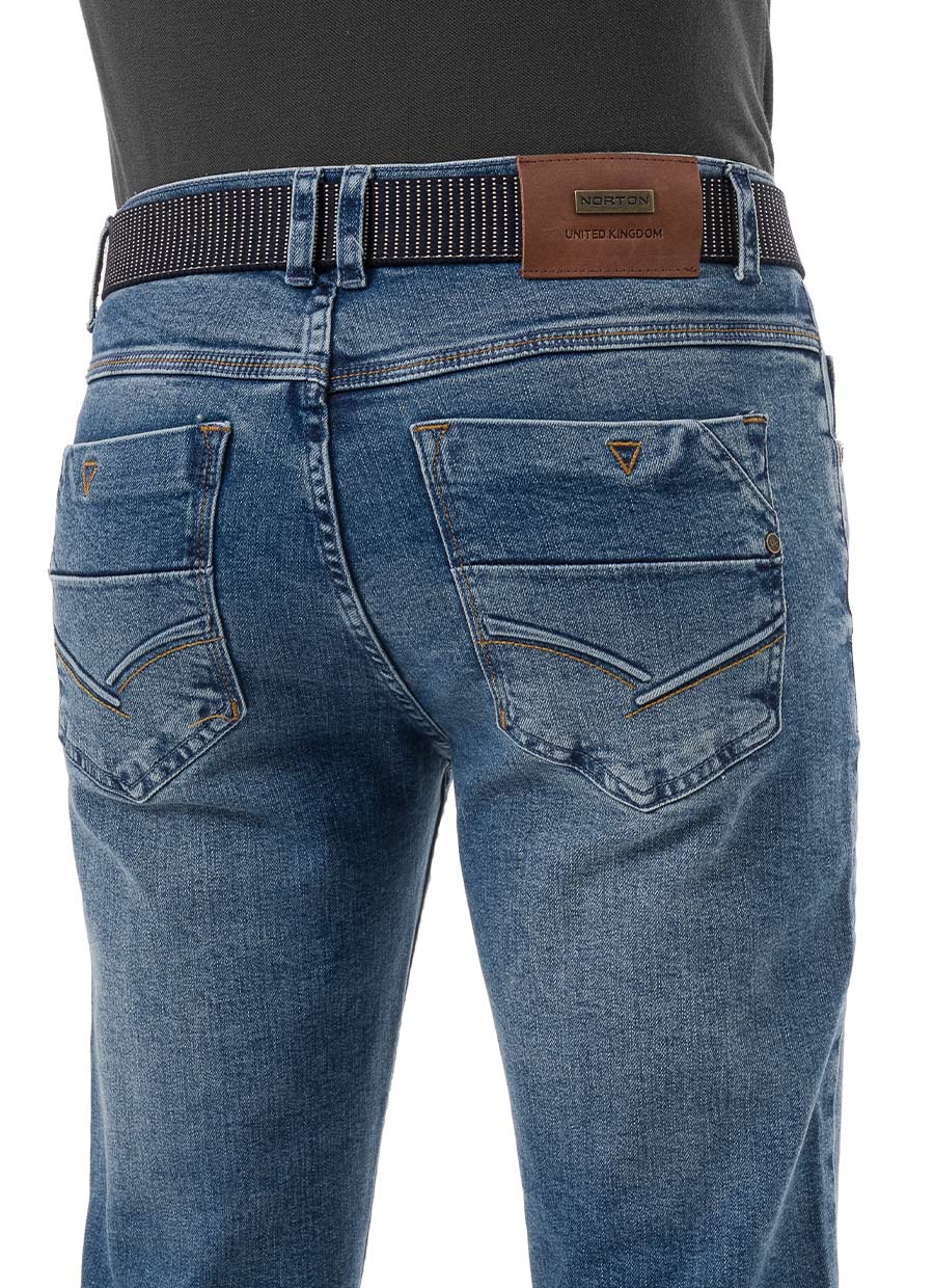 PANTALON DENIM STRETCH HOMBRE FONZET - 5