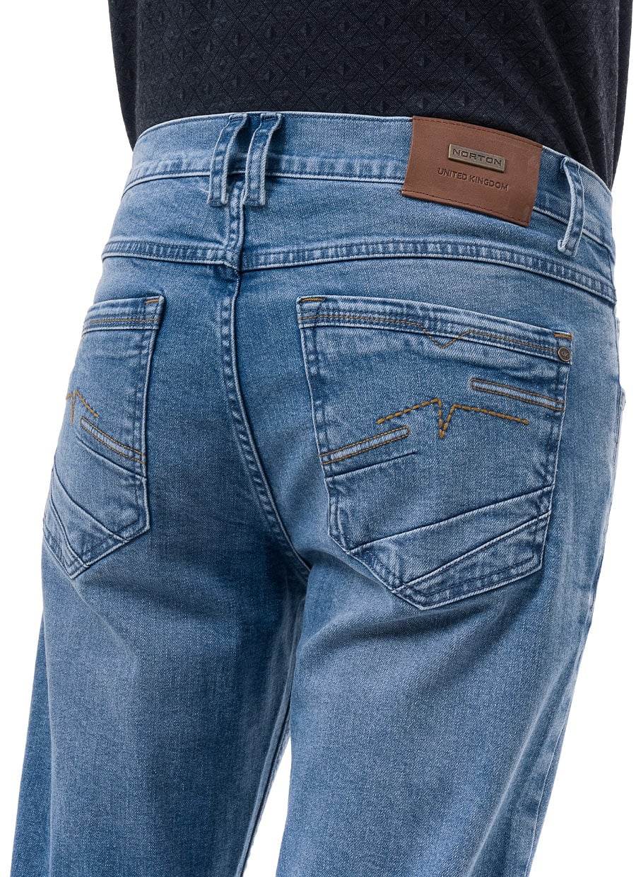 PANTALON DENIM STRETCH HOMBRE NEIZMEN - 5